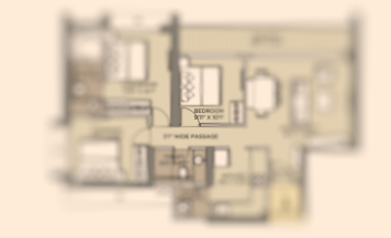 Solitaire Kothrud Pune 3BHK Plan