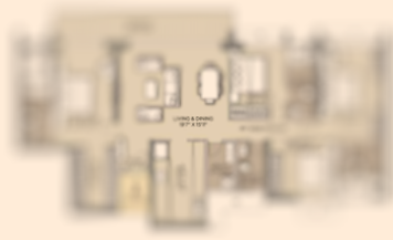 Solitaire Kothrud Project 4BHK Plan